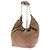 Loewe Squeeze Tasche aus braunem Leder - Ansicht 4