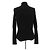 Body Alaïa in lana nero a maniche lunghe - vista 2