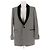 Céline Blazer bicolore in lana Nero