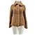 Max Mara Braune Pelzjacke