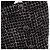 Chanel Gonna in tweed rosa e nera Nero - vista 5