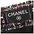Falda de tweed rosa y negra Chanel Negro - vista 6