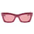 Gucci Gafas de sol rojas "Script"  - vista 1