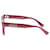 Gucci Gafas de sol rojas "Script"  - vista 4
