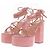 Paris Texas Sandali con tacco rosa
