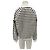 SéZane Gestrickter Pullover mit Streifen CHAMPS META MANQUANTS Marineblau - Ansicht 2