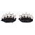 Alexander Wang Sandali neri con strass Nero - vista 4