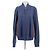 Loewe Lederjacke blau und braun