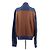 Loewe Lederjacke blau und braun - Ansicht 2