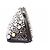 Attico Pochette con ornamenti a specchio Argento - vista 3