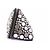 Attico Pochette con ornamenti a specchio Argento - vista 4