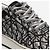 Jimmy Choo Sneakers Monogram glitter argento e nero - taglia EU 38.5 - vista 4