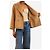 Weekend Max Mara Camel double-breasted wool peacoat - size UK 2 - view 4