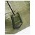 Fendi Borsa 2jours in pelle con stampa coccodrillo verde - vista 8