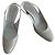 Autre Marque Décolleté Slingback in Pelle Pasquale Scarpati Grigio
