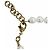 Bracciale charm Chanel Coco Mark Heart Faux Pearl D'oro - vista 6