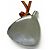 Hermès Hermes SV925 Leather Strap Perfume Bottle Atomizer Necklace Silvery Orange