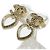 Orecchini Coco Mark Heart placcati oro Chanel - vista 2