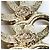 Orecchini Coco Mark Heart placcati oro Chanel - vista 4