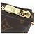 Pochette Louis Vuitton Mini Pochette Accessoires Castaño - vista 10