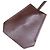 Hermès HERMES Hermes □C stamp Clochette Leather Long Necklace Marrone