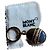 Portachiavi Montblanc dorato e pietra blu Blu scuro Gold hardware
