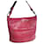 Autre Marque JRA Pink Python Embossed Leather Shoulder Bag  - view 1