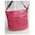 Autre Marque JRA Pink Python Embossed Leather Shoulder Bag  - view 13