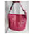 Autre Marque JRA Pink Python Embossed Leather Shoulder Bag  - view 16
