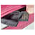 Autre Marque JRA Pink Python Embossed Leather Shoulder Bag  - view 3