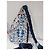 Autre Marque Vera Bradley Borsa a Tracolla in Tela Stampa Marina Bianco Rosso Blu Beige - vista 2