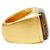 Chanel Coco Mark Gripoix Vintage Ring Golden - Ansicht 4