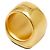 Chanel Coco Mark Gripoix Vintage Ring Golden - Ansicht 5