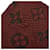 Sciarpa Louis Vuitton Monogram Echarpe Logomania Marrone Nero Rosso  - vista 3