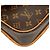 Borsa a Spalla Louis Vuitton Monogram Sologne Marrone - vista 5