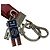 Prada Men's Saffiano Leather Keychain Keyring Red - view 8
