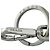 Prada Men's Saffiano Leather Keychain Keyring Red - view 9
