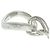 Anello Clover Heart da donna Chanel Argento - vista 5