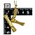 16 Céline Collar con colgante Alphabet Charm Celine, Inicial K - vista 9