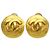 Orecchini a clip placcati oro Chanel D'oro