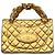 Collana Chanel Matelassé placcata oro D'oro - vista 5