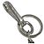 Portachiavi Prada Uomo City Bag Charm - Nero - vista 5