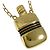 Collana con pendente Gucci Vintage Unisex D'oro