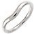 Anillo de banda curva Tiffany & Co. en platino