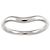 Anillo de banda curva Tiffany & Co. en platino - vista 2