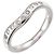 Tiffany & Co. Wide Curved Band Ring aus Platin