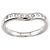 Tiffany & Co. Wide Curved Band Ring aus Platin - Ansicht 2