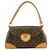 Louis Vuitton Monogram Beverly MM Schultertasche Braun