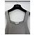 Thierry Mugler Mugler Top de punto acanalado gris - vista 2