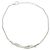 Bracciale con charm Cartier Entrelacés in oro bianco 18K Argento
